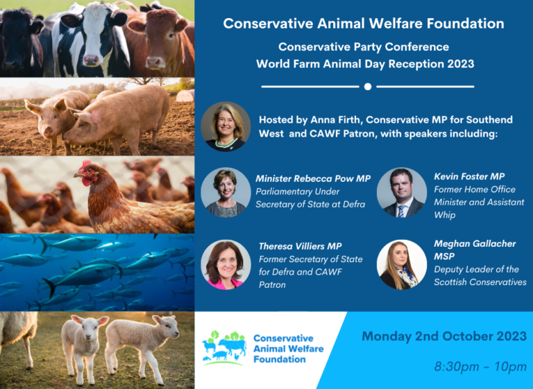 Conservative Animal Welfare Foundation to hold World Farm Animal Day